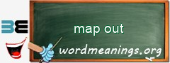 WordMeaning blackboard for map out